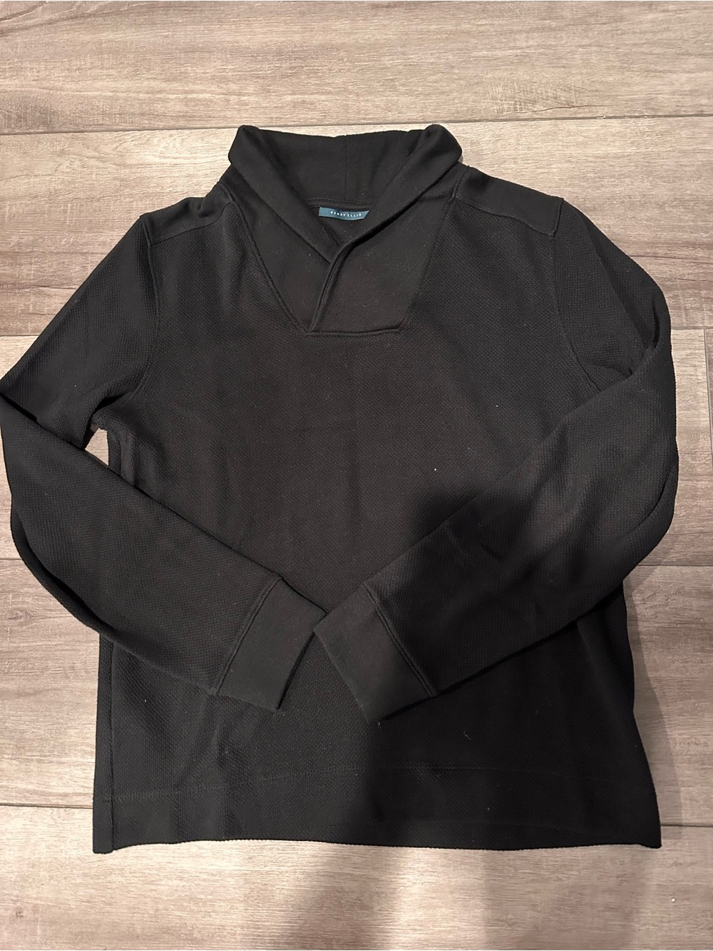 Perry Ellis Black Turtleneck Pullover Sweater